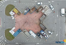 Photogallery: Il Centro di Raccolta di Manerbio visto dall'alto
