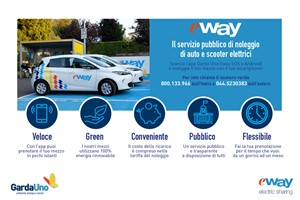 Eway - Il servizio pubblico di noleggio di auto e scooter elettrici