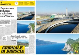Giornale di Brescia «Depurazione del Garda, la soluzione resta Visano»