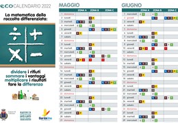 Eco Calendario 2022 Calcinato - Maggio