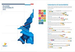 Relazione di Sostenibilità Garda Uno 2021 - Calendario di Sostenibilità