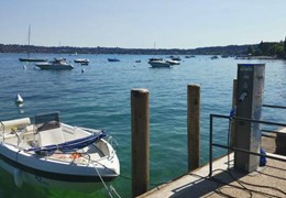 Sul lago di Garda arriva la prima colonnina di ricarica per barche elettriche