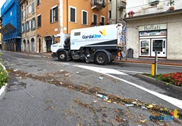 Garda Uno Igiene Urbana: ordine e pulizia sulle strade dopo il maltempo