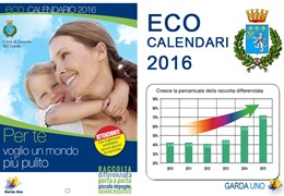 Eco Calendario 2016, Comune di Lonato – Carta e cartone